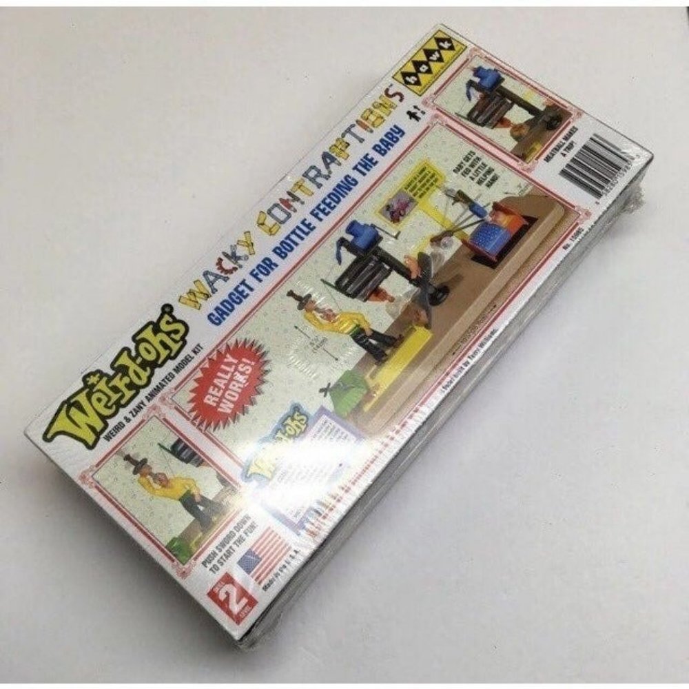 Weird-Ohs Wacky Contraption Model Kit 15985 Gadget For Bottle Feeding The Baby